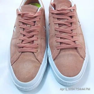 Converse All Star Unisex Men's Size 9.5 Women's 11 Suede Ox 'Pink Blush'Shoes - Picture 1 of 12
