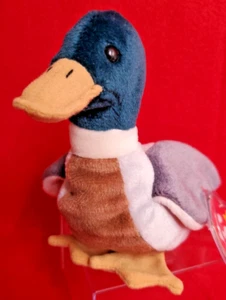 Ty Beanie Baby MWMT - Jake the Mallard Duck - Picture 1 of 4