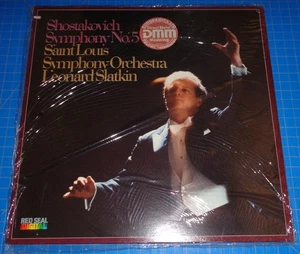 Leonard Slatkin SHOSTAKOVICH Symphony No.5 - RCA 5608-1-RC SEALED - Picture 1 of 2