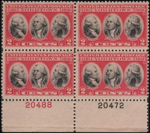 Bloque de placas MNH #703 EE. UU. - Imagen 1 de 1