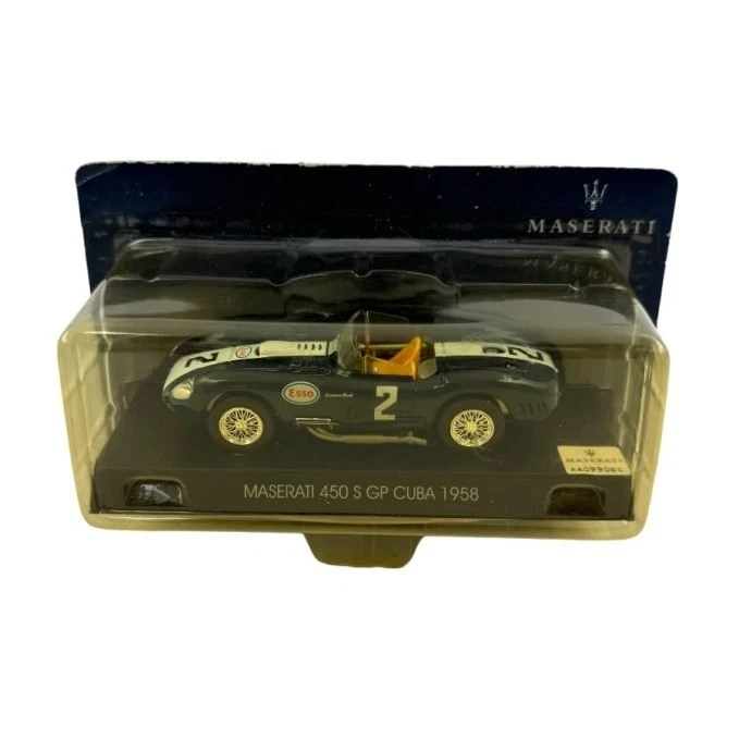 Modellino Auto Atlas Ex Magazine 1/43 Maserati 450 S Gp Cuba 1958 - Immagine 1 di 1