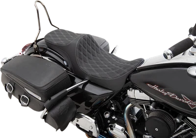 Assento 08-22 Harley Street Glide Drag Specialties 0801-1305 Predator III 2 para cima - Imagem 1 de 2