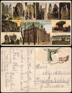 Postcard Tissa Tisá Hotel säch. Schweiz MB 1928 - Picture 1 of 3