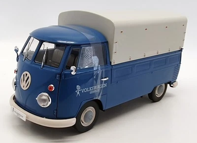 Solido 1/18 Scale Diecast S1806702 - Volkswagen T1 Pickup - Blue - Image 1 of 4