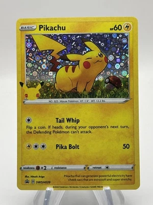 Pokemon General Mills 2021 promoción Pikachu #SWSH039 Foto 1 de 4