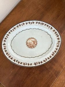 Chinesische Export Porzellan Platte 19. Jahrhundert - Bild 1 von 2