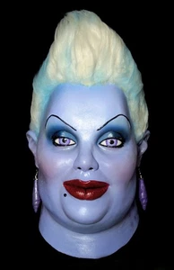 Ursula/Divine Hybrid Latex Maske, The Sea Witch Maske, Hoops nicht enthalten - Bild 1 von 5