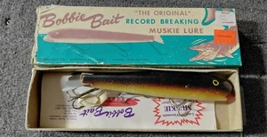 Vintage Muskie Bait, BOBBY Bait 70er Jahre Junior 6 Inch - Bild 1 von 1