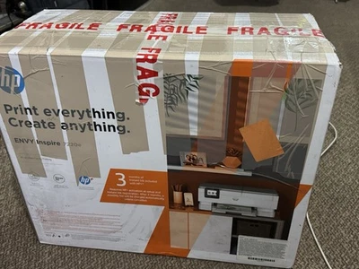 HP ENVY Inspire 7220e All-in-One Inkjet Printer - White - Image 1 of 3