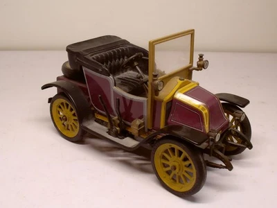 Schuco Blech Oldtimer 1230 Renault 6CV Modell 1911 lila schwarz Modellauto 18 cm - Bild 1 von 4