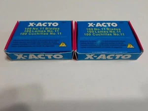 200 Blades #11 Exacto Knife style x-Acto Hobby For Multi Tool Crafts Cutting Lot - Picture 1 of 3