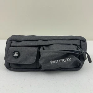WATERFLY Bauchtasche Brusttasche leicht verstellbar Gürtel Reißverschlusstaschen grau - Bild 1 von 13