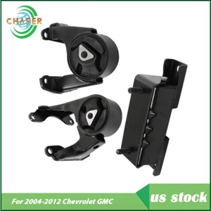 3× Engine & Transmission Mount Set EM2638 For 04-12 Chevrolet GMC Isuzu A5397 - Foto 1 di 10