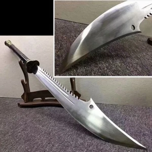 Espada Espada Glaive Overlord Dao China KUNGFU Acero Manganeso Hoja Afilada - Imagen 1 de 10