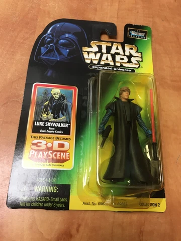 Star Wars Expanded Universe LUKE SKYWALKER Dark Empire Comic Figure 3D PlayScene Cover