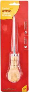Punzone per fori 4" Bradawl 100mm manico legno Amtech Scribing S2450 nuovo strumento - Foto 1 di 6