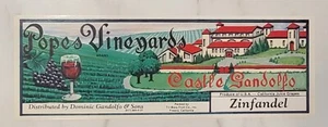 LABEL Pope Vinyards Grapes Dominic Gandolfo Fresno California - Picture 1 of 1