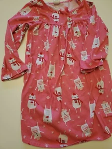 Gymboree Pink Long Sleeve Nightgown - Picture 1 of 5