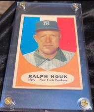 1961 TOPPS BASEBALL CARD #133 RALPH HOAK NEW YORK BROOKLYN DODGERS CHICAGO CUBS