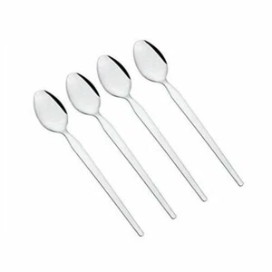 Zodiac 4 Piece Coffee Latte Iced Tea Spoon Set Teaspoon Cutlery Stainless Steel - Picture 1 of 2