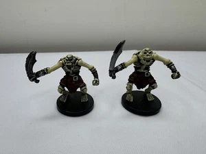 2 D&D Miniatur Ork Skelett #55 RPG - Bild 1 von 6
