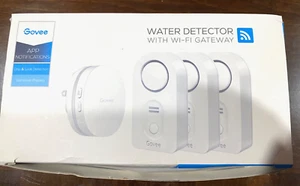 Govee Wassermelder 3er Pack mit RF WLAN Gateway H5054 H5040 - Bild 1 von 7