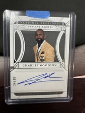 2021 Panini National Treasures Personalized Charles Woodson PT-CW Auto 24/49