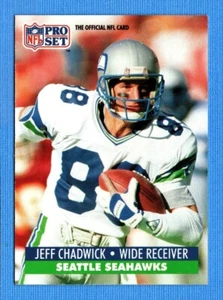 1991 Pro Set #658 Jeff Chadwick Seattle Seahawks - Picture 1 of 1