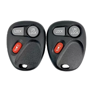 2001 2002 Chevrolet Silverado 2 OEM Electronics Keyless Remote Fobs 3B 15042968 - Image 1 of 4