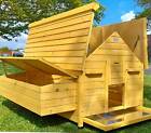 EXTRA LARGE CHICKEN COOP RUN HEN HOUSE POULTRY ARK HOME NEST BOX COUP COOPS