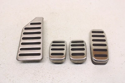 Fiat 500 Abarth Pedal Cover Set Gas Clutch Brake Pedals Oem 2012-2018 - Image 1 of 4