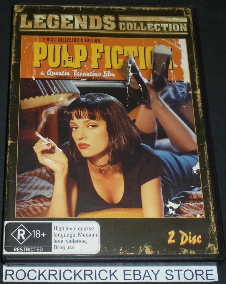 PULP FICTION 2-DISC COLLECTOR'S EDITION DVD REGION 4 (A QUENTIN TARANTINO FILM) - Image 1 of 1