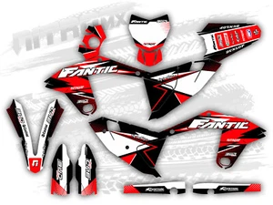 Grafik Set passend Fantic XX125 XX 125 XX250 XX 250 2023 Dekor Aufkleber - Picture 1 of 1