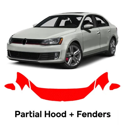 Hood Precut PPF Paint Protection Film For Volkswagen Jetta GLI 2011-2015 - Image 1 of 4