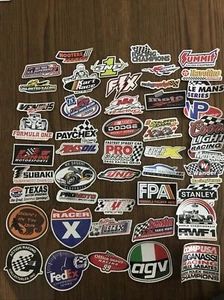 racing stickers adesivi ultra rare hard to find! nascar formula one new lot 45 - Zdjęcie 1 z 3