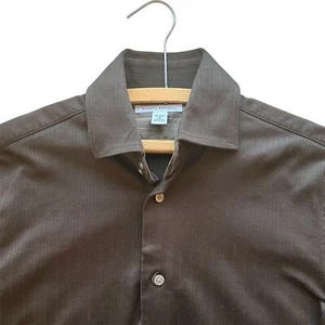Banana Republic Brown Casual Button Down Shirt - Picture 1 of 5