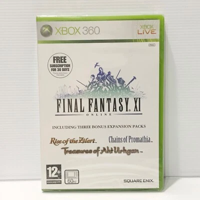 Final Fantasy XI 11 Online - Xbox 360 - Brand New Sealed - Free Postage - Image 1 of 4