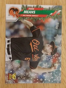 2020 Topps Holiday John Means #HW200 All Star Rookie Cup Baltimore Orioles - Picture 1 of 2