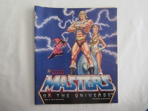 MOTU Masters of the Universe Panini He Man Album Book 1983 - 77 of 216 stickers