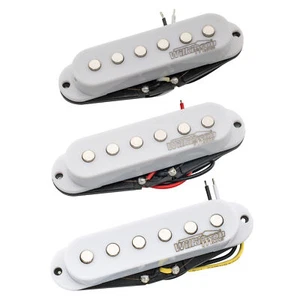 Wilkinson Weiß Hohe Ausgabe Keramik Single Coil Pickup Set für Strat ST Gitarre - Bild 1 von 8