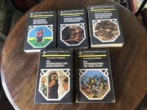 1976/8 Leonardo Castellani Set de 5 Libros Biblioteca Dictio Argentina - Picture 1 of 15