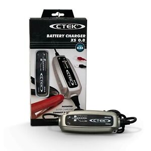 Genuine CTEK XS 0.8 12V Motorbike Battery Smart Charger & Conditioner inc VAT