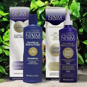 Nisim Hair Loss Shampoo + Regrowth Treatment Serum for Men Women with Biotin - Picture 1 of 1