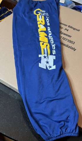 VTG Los Angeles Rams Sweat Pants by Garan X-Large Cover