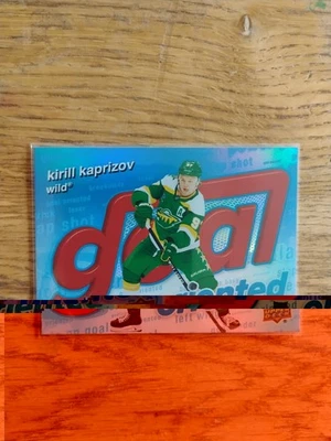 2025-26 Upper Deck Series 1 - Goal Oriented Kirill Kaprizov #GO-4 - Image 1 of 2