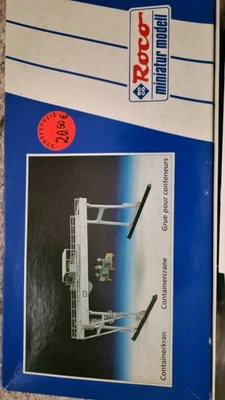 Roco 1805 Bausatz "DB" Containerkran Hafen H0 1:87 - Bild 1 von 2