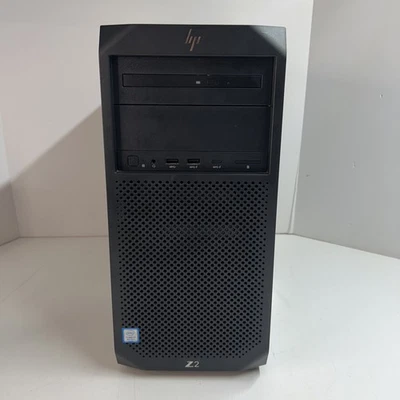 HP Z2 Tower G4 Workstation i7-8700@3.20GHz 32GB RAM 512GB SSD Win 11 Pro - Image 1 of 4