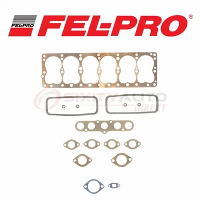 Fel-Pro Cylinder Head Gasket Set for 1957-1959 Dodge D300 Pickup 3.8L L6 - lv Foto 1 de 4