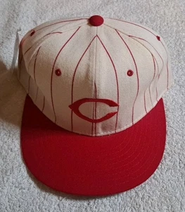 NWT Vtg New Era 5950 Cincinnati Reds Hat 7 1/4 Wool USA Diamond Collection MLB - Picture 1 of 8