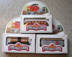 1980's Vintage BACHMANN N Scale 3 FREIGHT CARS NEW IN BOX - Picture 1 of 3